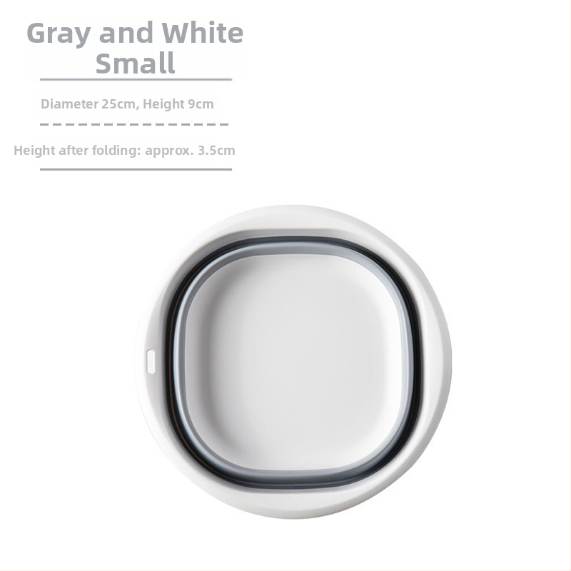 Sklopiva udubljena umivaonica za dom i putovanja – prenosna, od netkanog materijala