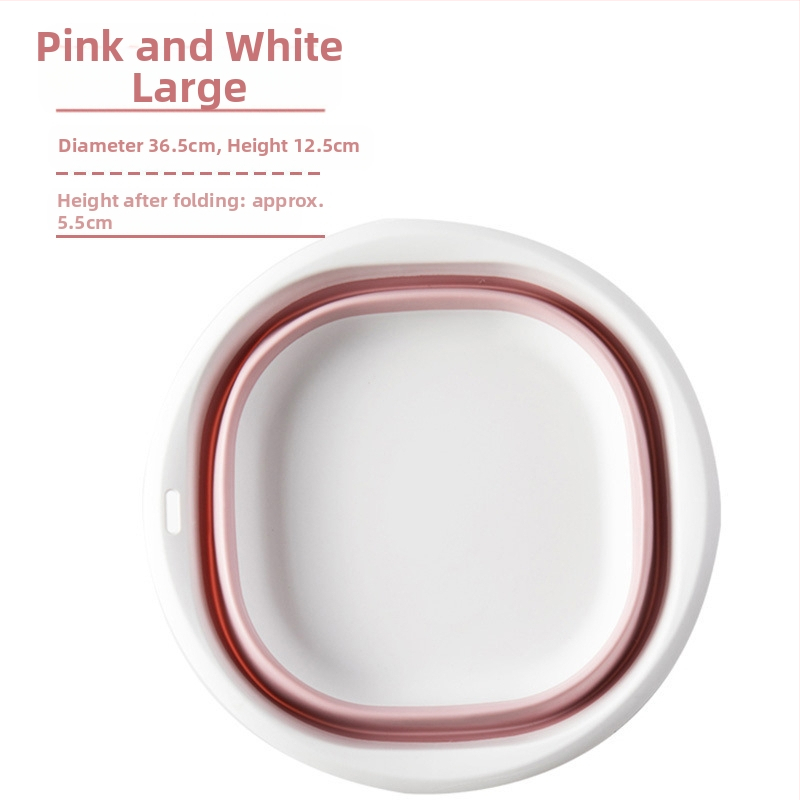 Sklopiva udubljena umivaonica za dom i putovanja – prenosna, od netkanog materijala