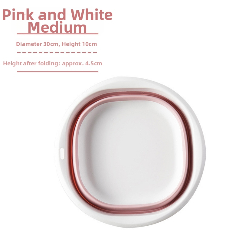 Sklopiva udubljena umivaonica za dom i putovanja – prenosna, od netkanog materijala