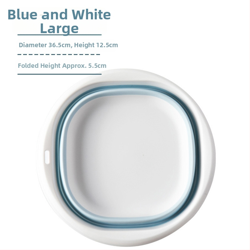 Sklopiva udubljena umivaonica za dom i putovanja – prenosna, od netkanog materijala