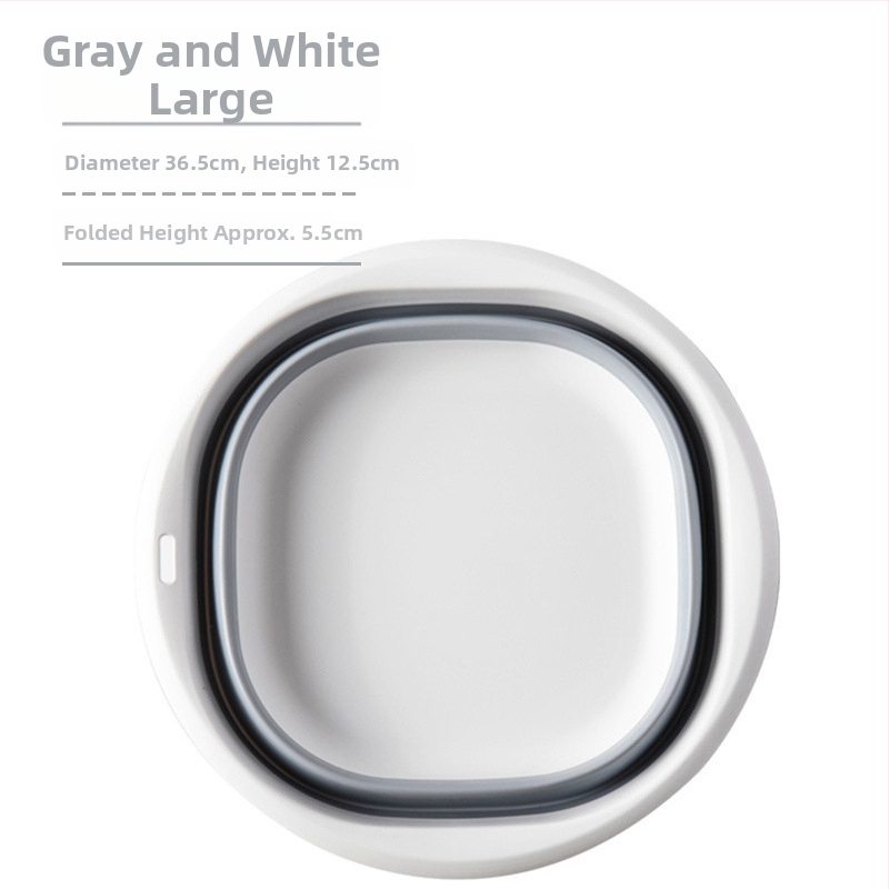 Sklopiva udubljena umivaonica za dom i putovanja – prenosna, od netkanog materijala