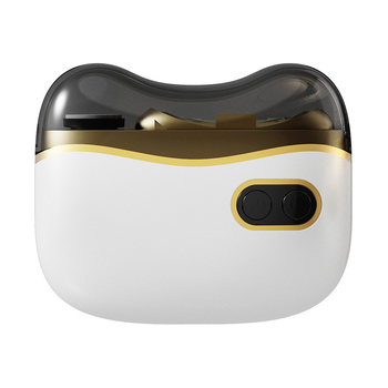 Dvi funkcijų elektrinis nagų poliravimo – namų naudojimui, ABS + nerūdijantis plienas, matmenys 8.8 x 7.2 cm, svoris 120 g, 400 mAh baterija