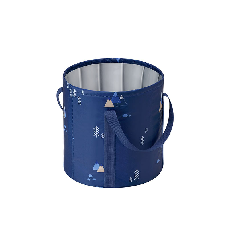 Sulankstoma lauko pėdų vonelė su izoliacija ir dangteliu — Medžiaga: poliesteris; Stilius: sulankstomas; Izoliacija; Dangtelis; Suaugusiems