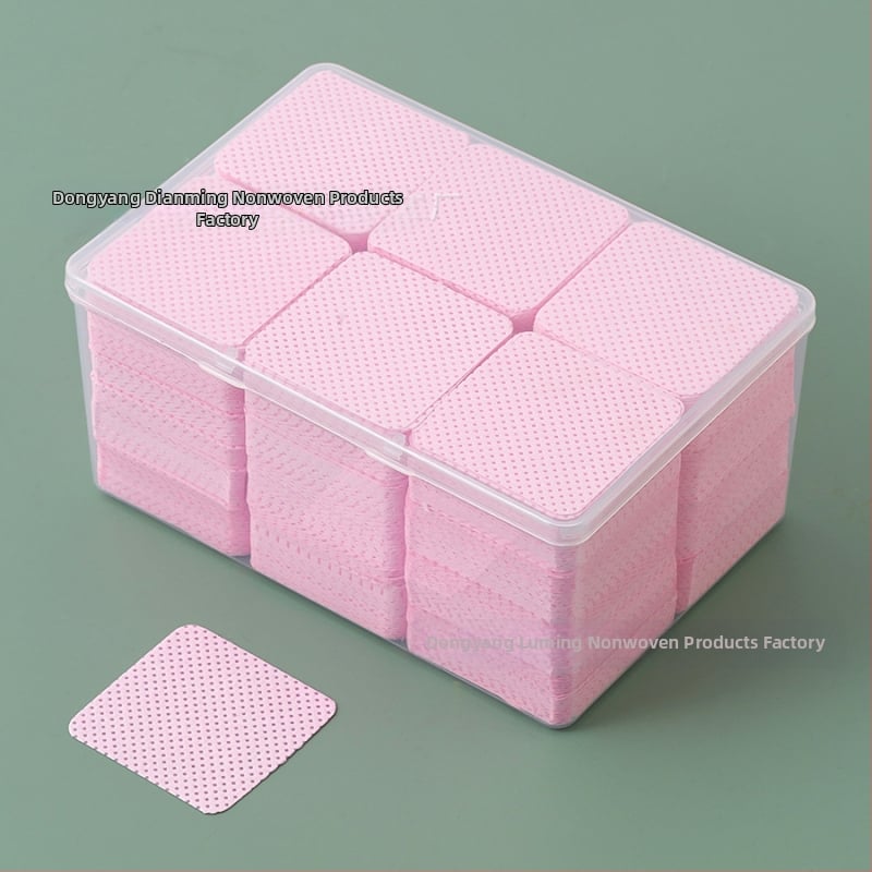 Valymo medvilniniai lakštai nagų valymui, didelė dėžutė, 1080 vienetų