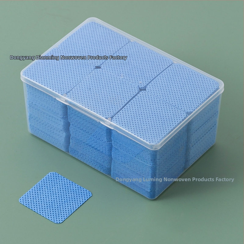 Valymo medvilniniai lakštai nagų valymui, didelė dėžutė, 1080 vienetų