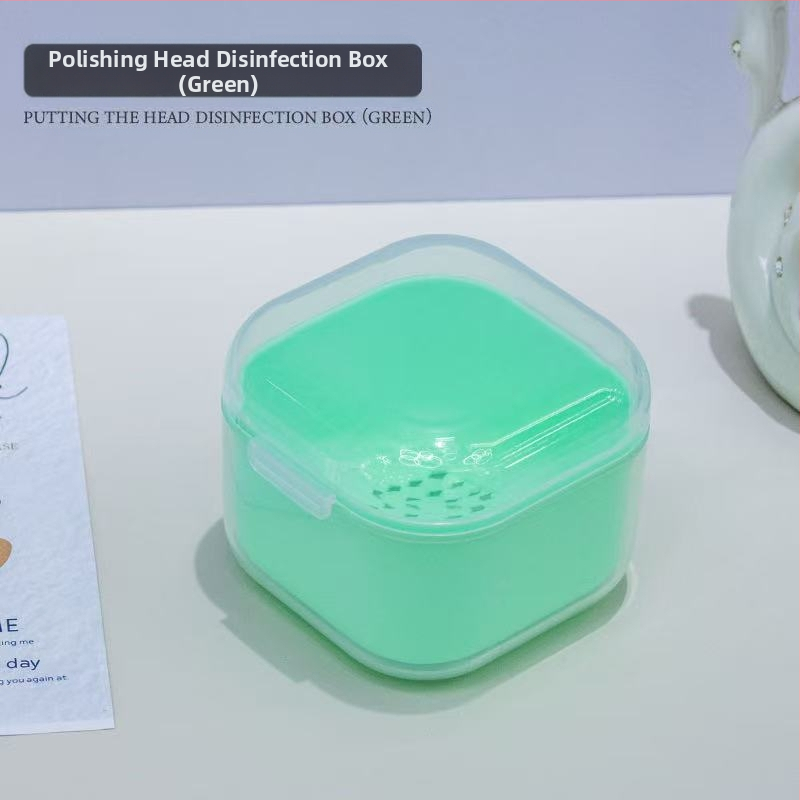 Nagu įrankių saugojimo ir dezinfekcijos dėžutė su dvigubu filtru