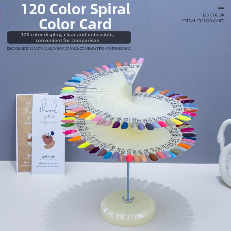 Nagu manikiūro demonstracinė plokštė iš GNDG, plastikas, OEM, 0,3 kg