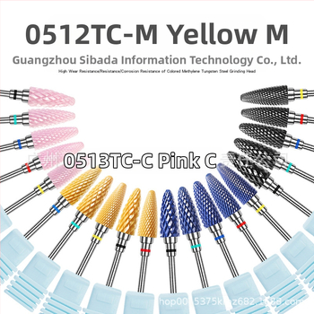 Nago šlifavimo galvutė iš lydinio ir keramikos – lengvam nagų ir negyvos odos pašalinimui, 1 vnt