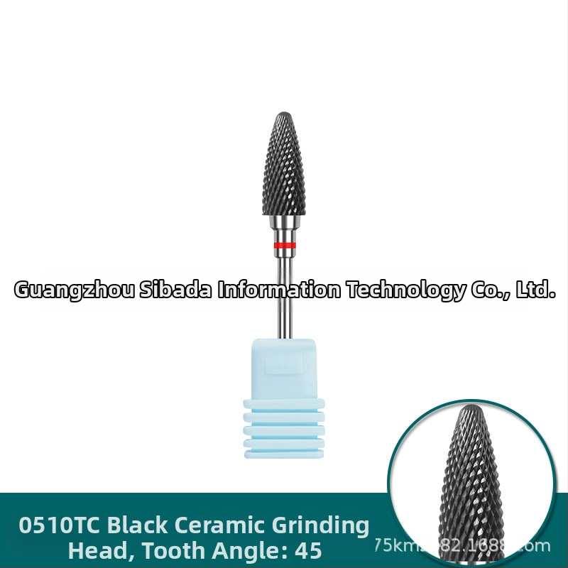 Nago šlifavimo galvutė iš lydinio ir keramikos – lengvam nagų ir negyvos odos pašalinimui, 1 vnt