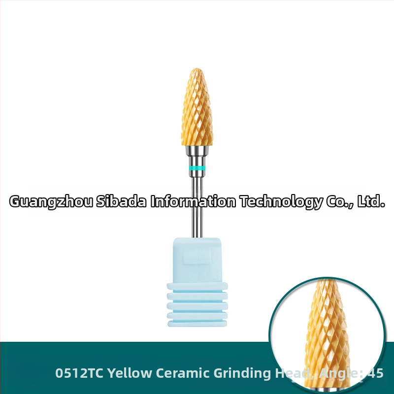 Nago šlifavimo galvutė iš lydinio ir keramikos – lengvam nagų ir negyvos odos pašalinimui, 1 vnt