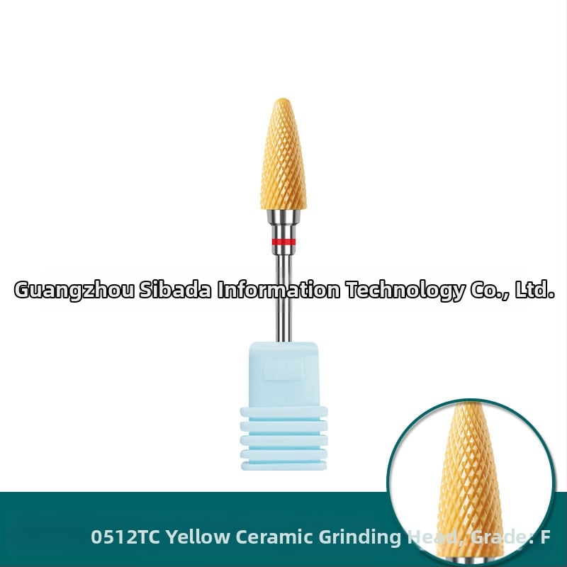 Nago šlifavimo galvutė iš lydinio ir keramikos – lengvam nagų ir negyvos odos pašalinimui, 1 vnt