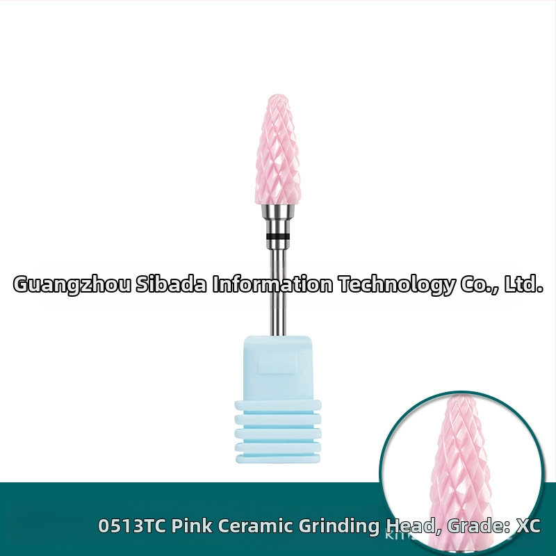 Nago šlifavimo galvutė iš lydinio ir keramikos – lengvam nagų ir negyvos odos pašalinimui, 1 vnt