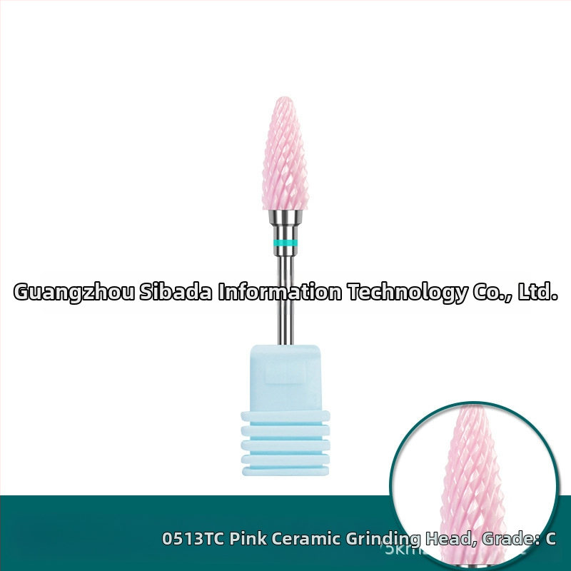 Nago šlifavimo galvutė iš lydinio ir keramikos – lengvam nagų ir negyvos odos pašalinimui, 1 vnt
