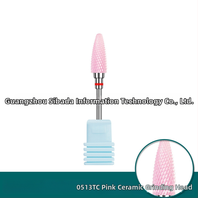 Nago šlifavimo galvutė iš lydinio ir keramikos – lengvam nagų ir negyvos odos pašalinimui, 1 vnt