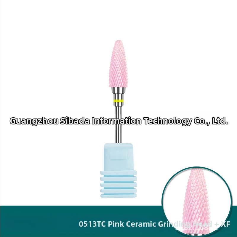 Nago šlifavimo galvutė iš lydinio ir keramikos – lengvam nagų ir negyvos odos pašalinimui, 1 vnt