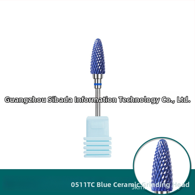 Nago šlifavimo galvutė iš lydinio ir keramikos – lengvam nagų ir negyvos odos pašalinimui, 1 vnt