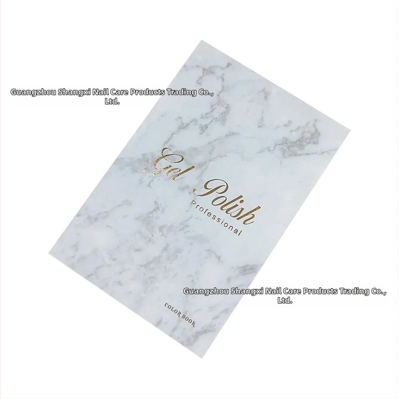 Nagų meno demonstracinė plokštė geliniam lakui, manikiūro demonstracinė knygelė, vietinis prekės ženklas
