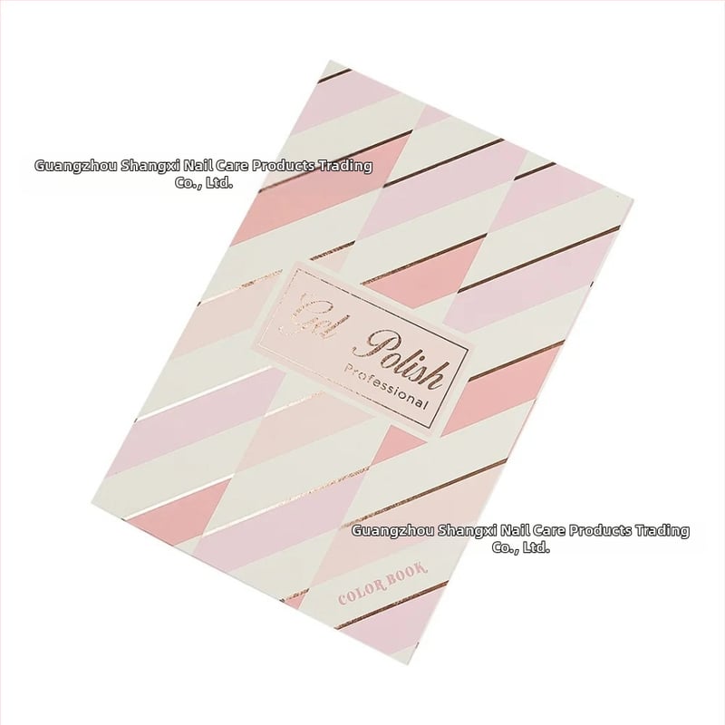 Nagų meno demonstracinė plokštė geliniam lakui, manikiūro demonstracinė knygelė, vietinis prekės ženklas