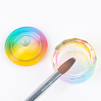 Naglių meno įrankiai: krištolinė puodelis nagoms su dangteliu – stiklinis puodelis kristaliniam skysčiui – grynosios masės 52 g – Prekės ženklas Jearlyu/ji – Kilmė Zhejiang