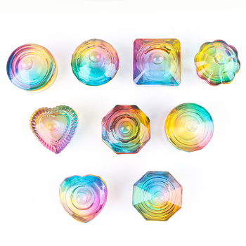 Naglių meno įrankiai: krištolinė puodelis nagoms su dangteliu – stiklinis puodelis kristaliniam skysčiui – grynosios masės 52 g – Prekės ženklas Jearlyu/ji – Kilmė Zhejiang