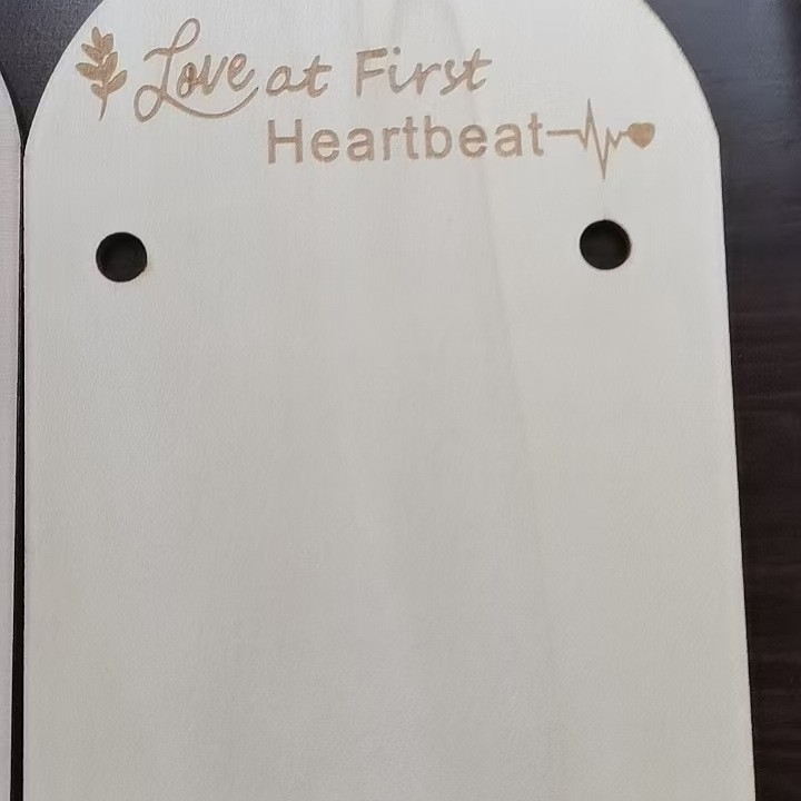 Drveni okvir za prve godine djeteta – pločica sjećanja na rast bebe i djece, božićni dar