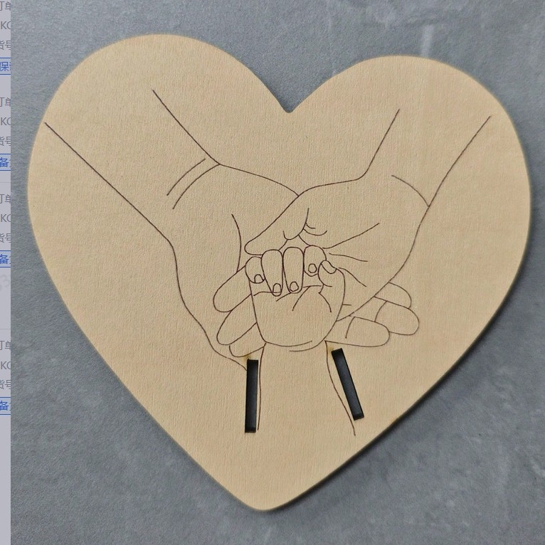 Drveni okvir za prve godine djeteta – pločica sjećanja na rast bebe i djece, božićni dar