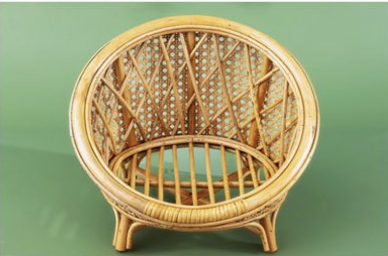 Καρέκλα ρατάν για φωτογράφηση μωρού — Kitten; Υλικό: ρατάν; Κατάλληλο για φωτογράφηση ρούχων; Βάρος: 1,3 kg; Αξεσουάρ φωτογραφικού στούντιο