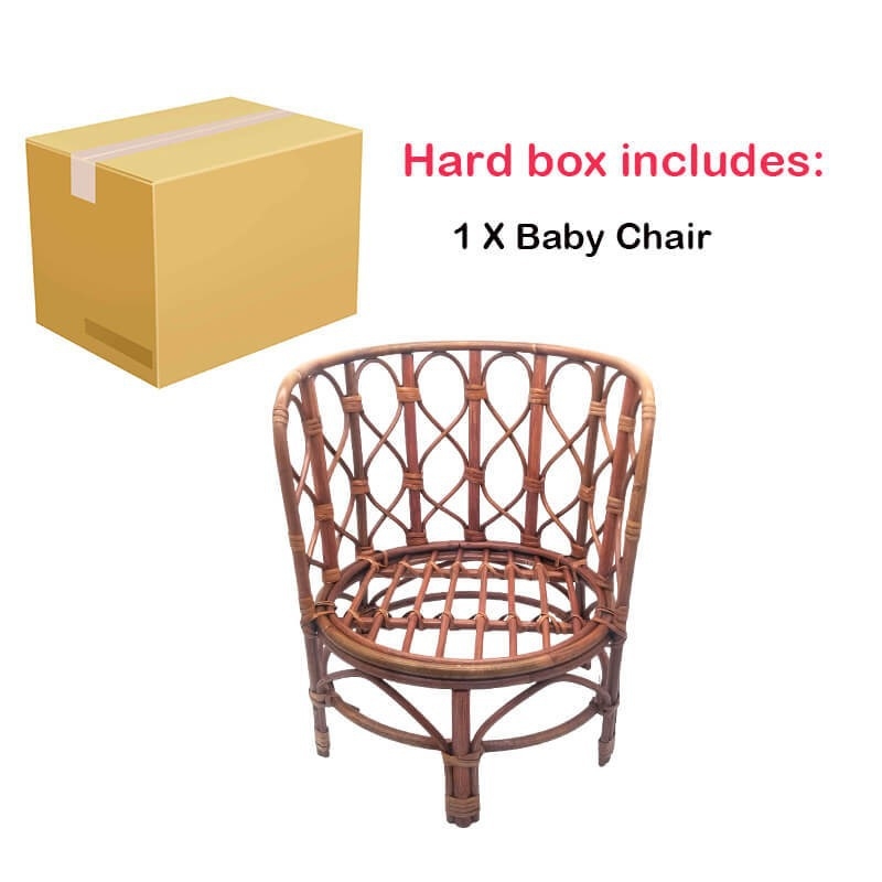 Καρέκλα ρατάν για φωτογράφηση μωρού — Kitten; Υλικό: ρατάν; Κατάλληλο για φωτογράφηση ρούχων; Βάρος: 1,3 kg; Αξεσουάρ φωτογραφικού στούντιο