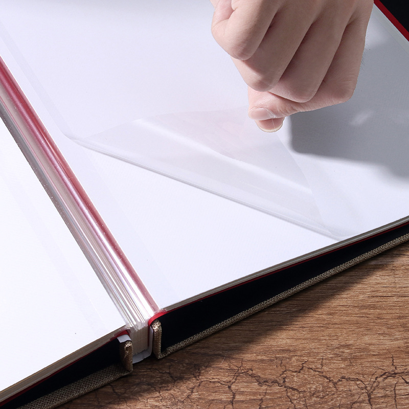 DIY fotoalbum s platnenom koricom, viskozni stil, ručno uvezivanje, 20 stranica, ispis logotipa i prilagodba