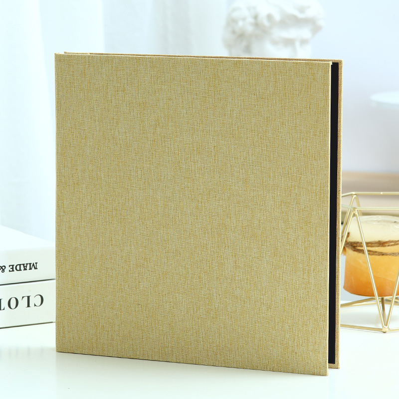 DIY fotoalbum s platnenom koricom, viskozni stil, ručno uvezivanje, 20 stranica, ispis logotipa i prilagodba