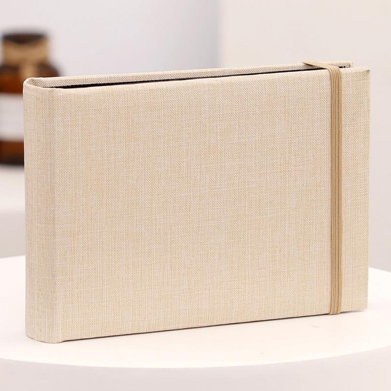 Fotoalbum s platnenim omotom, album sa slobodnim listovima, ljepilo stražnje uvezanje, 50 stranica, mogućnost prilagodbe