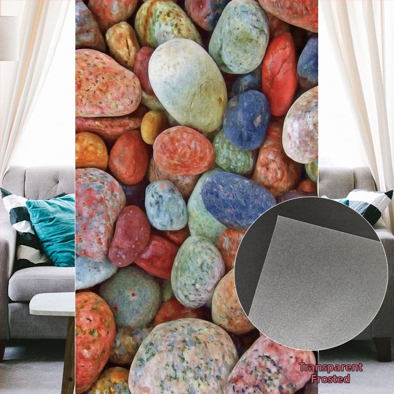 Φιλμ προστασίας ιδιωτικότητας παραθύρου – χωρίς κόλλα, ηλεκτροστατική τοποθέτηση, ματ διαφανές σχέδιο, μοντέρνο μινιμαλιστικό στυλ; Υλικό PVC • Διαθεσιμότητα προσαρμογής • Ένα φύλλο • Κατάλληλο για μπάνιο, σαλόνι, υπνοδωμάτιο, μπαλκόνι, εστιατόριο, εμπορικ