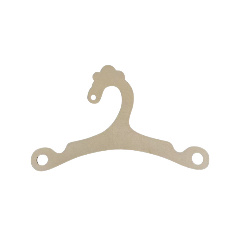 5 бр. дървени детски закачалки за дрехи – мечка с ушички дизайн, лазерно рязане, модерен минималистичен стил