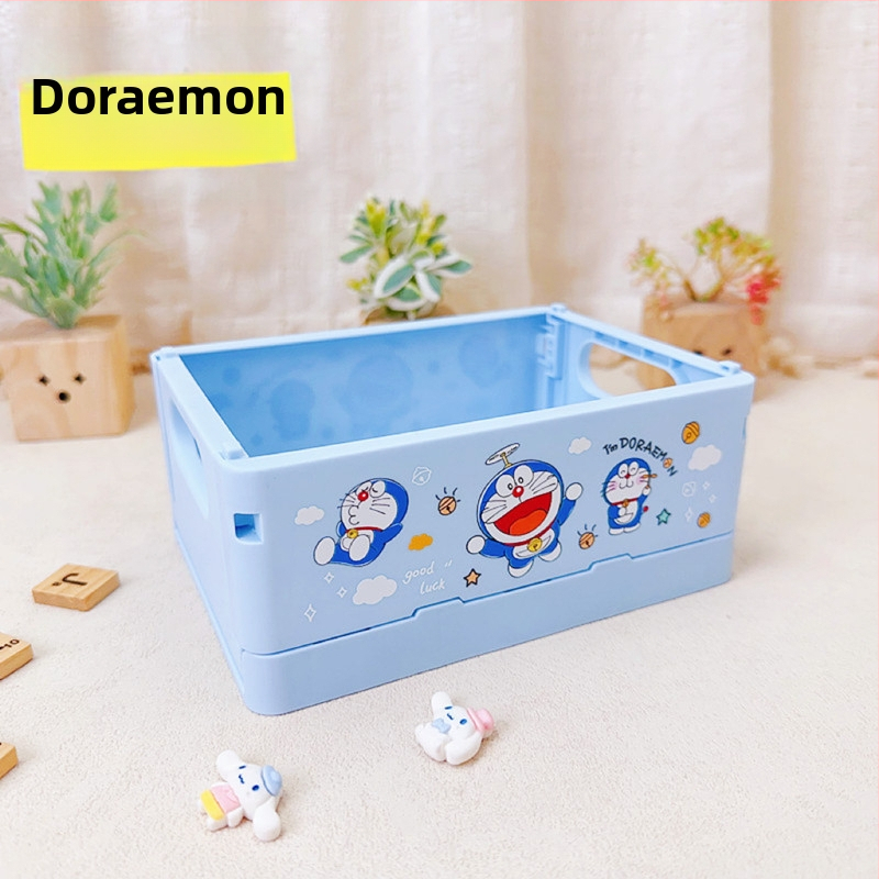 Sulankstomas plastikinis stalo kosmetikos laikymo dėklas, kvadratinės formos, su Can logotipu, pritaikomas