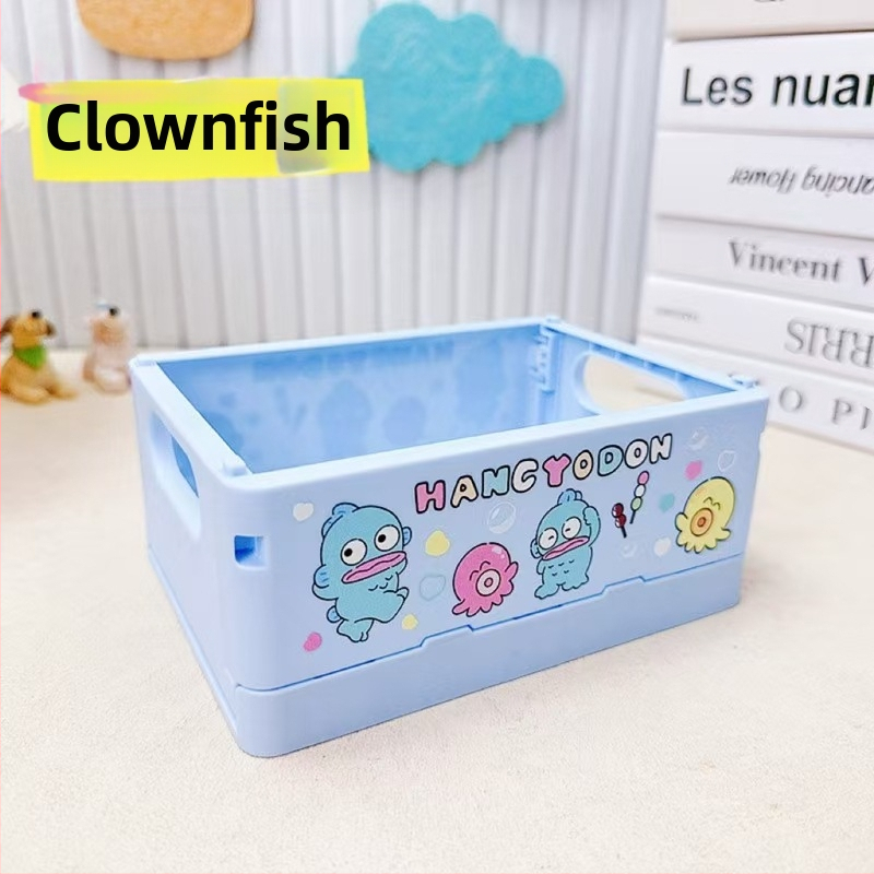 Sulankstomas plastikinis stalo kosmetikos laikymo dėklas, kvadratinės formos, su Can logotipu, pritaikomas