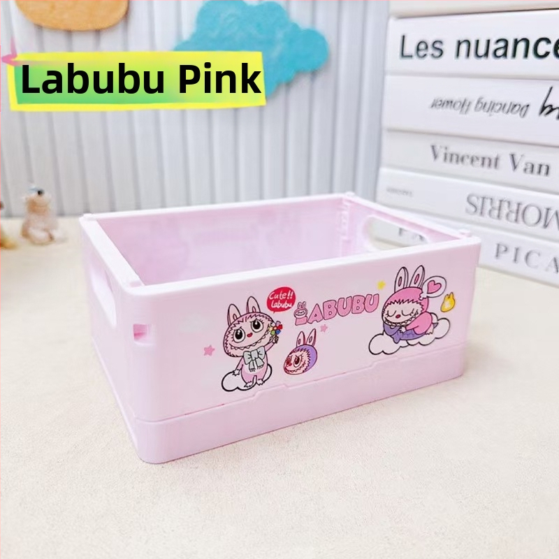 Sulankstomas plastikinis stalo kosmetikos laikymo dėklas, kvadratinės formos, su Can logotipu, pritaikomas