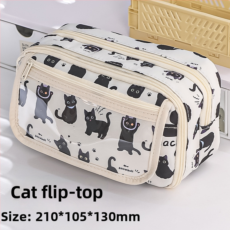 Pieštukų dėžutė | Prekės ženklas: Writing Pavilion; Medžiaga: Audinys; Lytis: Bendrai; Stilius: Korėjietiška versija