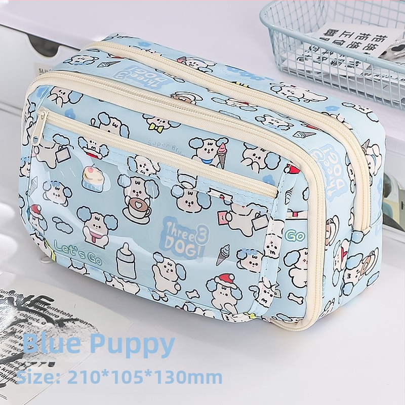 Pieštukų dėžutė | Prekės ženklas: Writing Pavilion; Medžiaga: Audinys; Lytis: Bendrai; Stilius: Korėjietiška versija