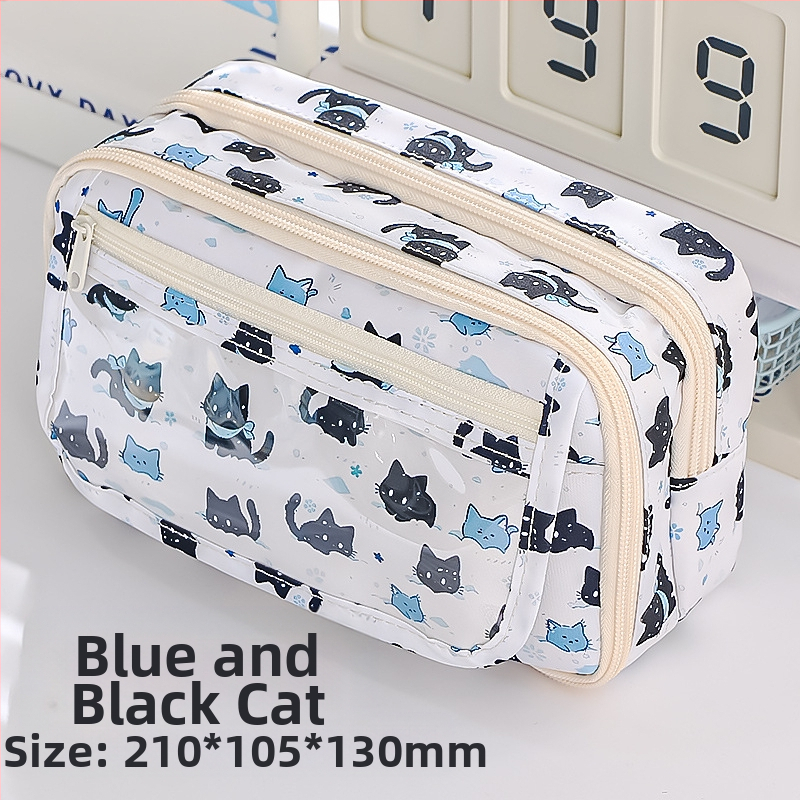 Pieštukų dėžutė | Prekės ženklas: Writing Pavilion; Medžiaga: Audinys; Lytis: Bendrai; Stilius: Korėjietiška versija