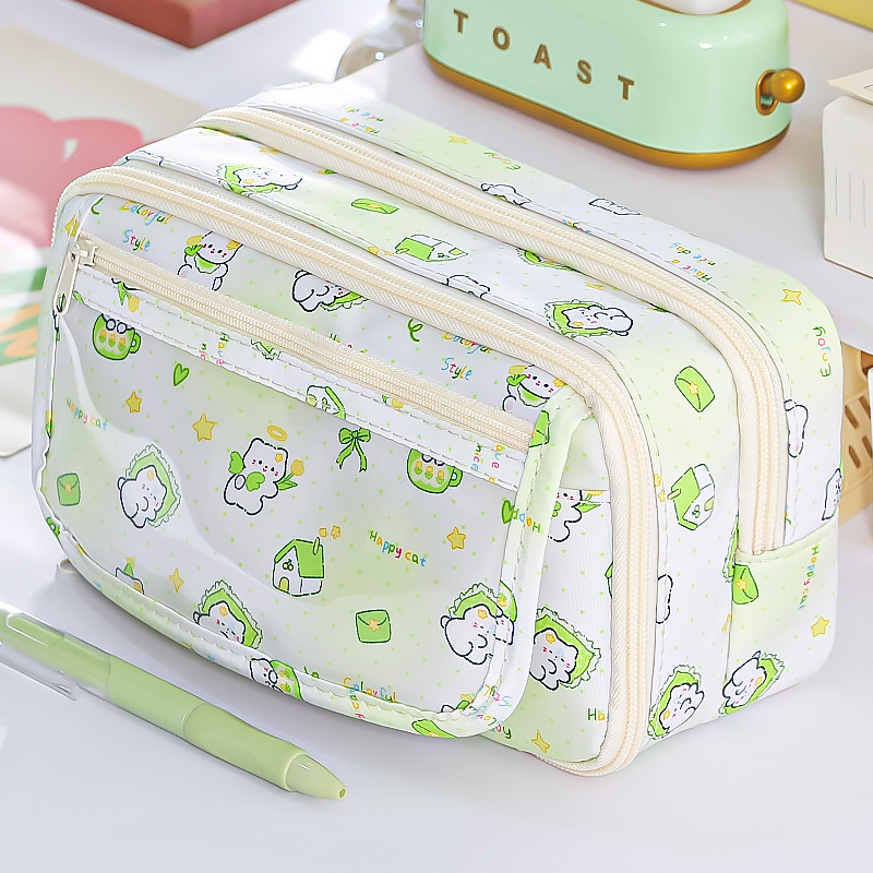 Pieštukų dėžutė | Prekės ženklas: Writing Pavilion; Medžiaga: Audinys; Lytis: Bendrai; Stilius: Korėjietiška versija