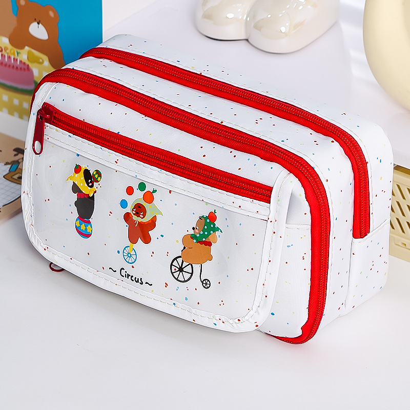 Pieštukų dėžutė | Prekės ženklas: Writing Pavilion; Medžiaga: Audinys; Lytis: Bendrai; Stilius: Korėjietiška versija