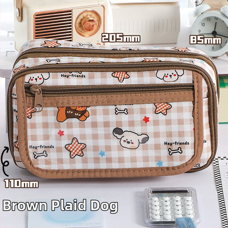 Pieštukų dėžutė | Prekės ženklas: Writing Pavilion; Medžiaga: Audinys; Lytis: Bendrai; Stilius: Korėjietiška versija