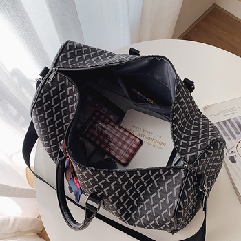 Τσάντα ταξιδιού από PU δέρμα, αδιάβροχη και ανθεκτική στη φθορά, με χωρητικότητα κάτω από 20 λίτρα, μοντέλο 2158