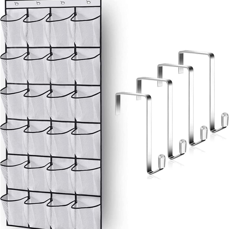 Κρεμαστή τσάντα αποθήκευσης με 35 διαμερίσματα — μη υφαντό ύφασμα; Μοντέλο 066; για αποθήκευση υπνοδωματίου; κατάλληλη για τοίχο ή πόρτα.