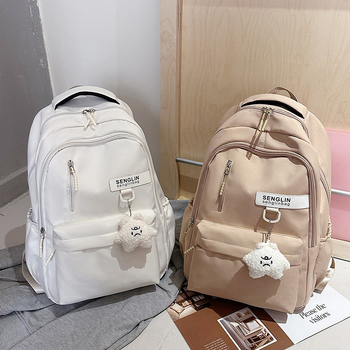 Νάιλον σχολικό σακίδιο, χωρητικότητα 20–35 L, διαπνέοντες ιμάντες με μαξιλαράκι αέρα για καθημερινή χρήση