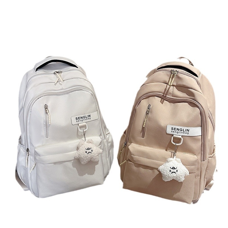 Nylon iskolai hátizsák, 20–35 L kapacitás, légáteresztő vállpántokkal és levegő párnázással mindennapi használatra