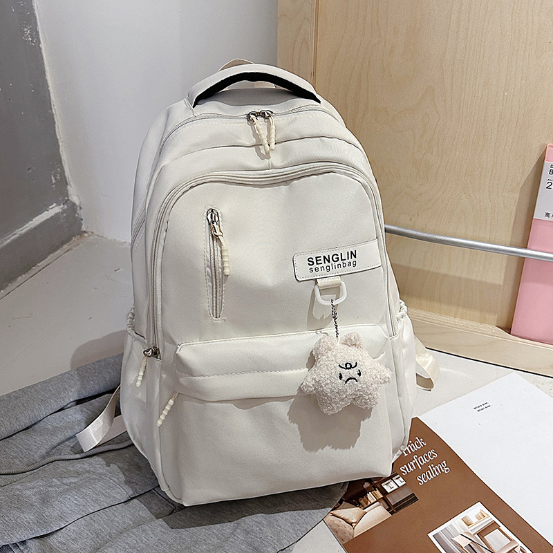 Nylon iskolai hátizsák, 20–35 L kapacitás, légáteresztő vállpántokkal és levegő párnázással mindennapi használatra