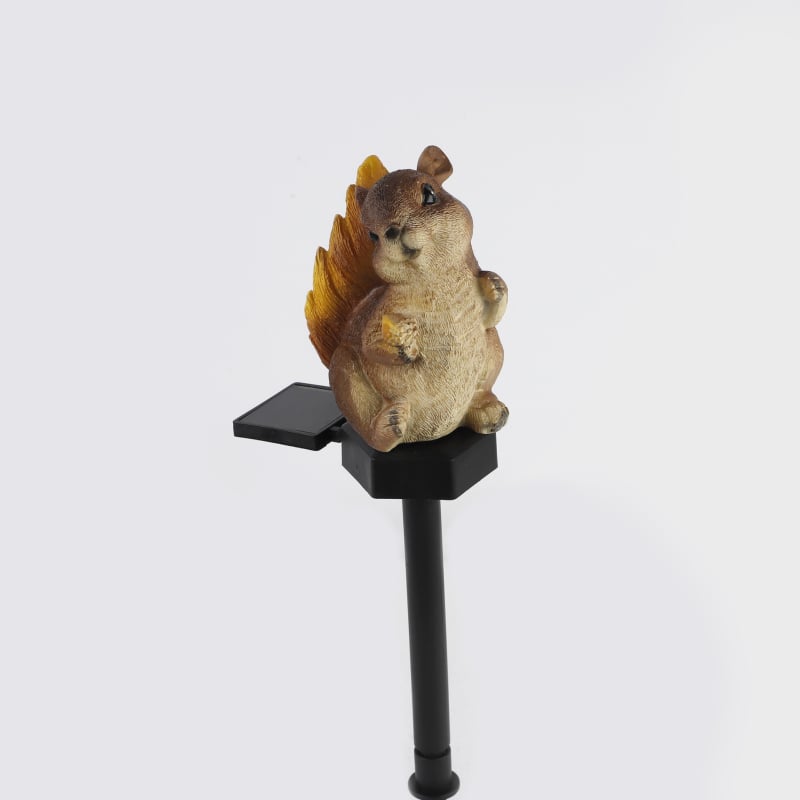 Lauko saulės energijos resinė pelėdos grindų lemputė – kiemo dekoratyvinė lemputė, saulės energija, 16–24 valandos veikimas, 1.2V, CE