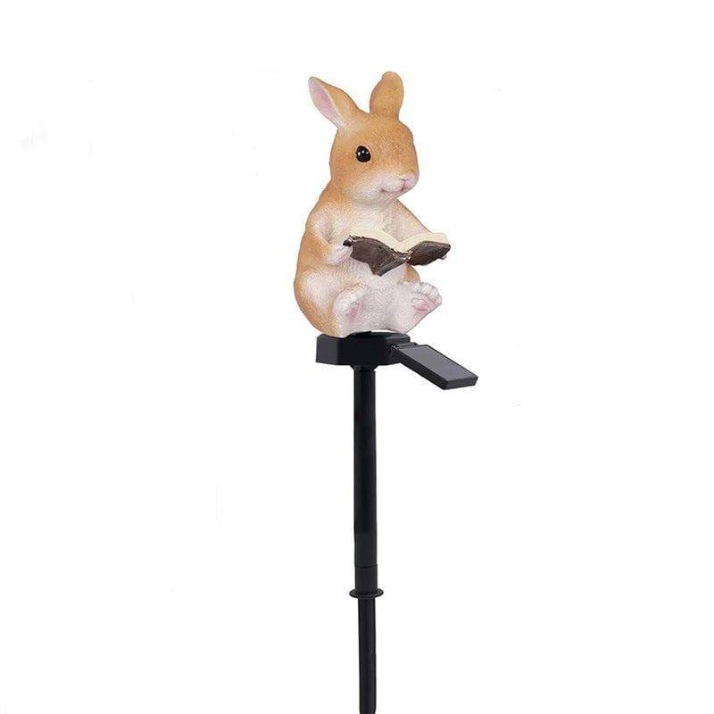 Lauko saulės energijos resinė pelėdos grindų lemputė – kiemo dekoratyvinė lemputė, saulės energija, 16–24 valandos veikimas, 1.2V, CE