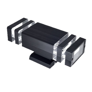 Lauko sieninis šviestuvas su viršutiniu ir apatine apšvietimu GP-PVC110 (220V, IP65, 2 LED, 3000K)